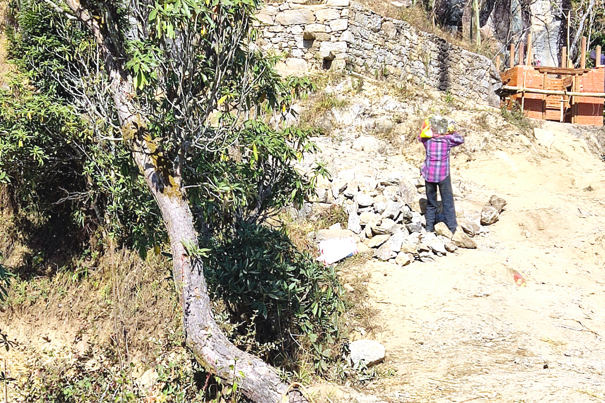 ऐतिहासिक गढी संरक्षणका लागि पदमार्ग निर्माण सुरु 